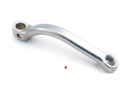 derbi chrome pedal arm - left