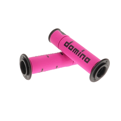 domino grips - A450 micro-diamond - fuchsia and black