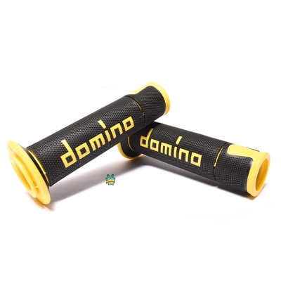 domino grips - A450 micro-diamond - yellow and black