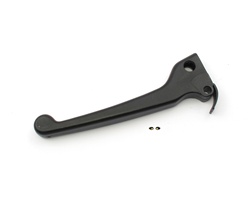 domino black plastic brake lever - plastic spring - LEFT