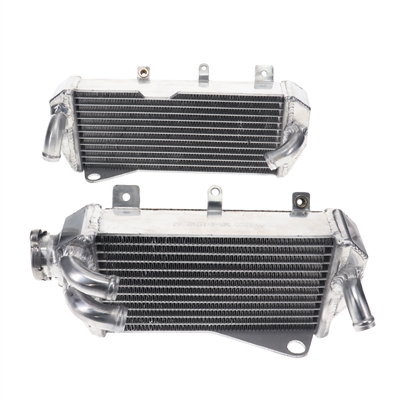 Dual dirt bike radiators for blasterz and hackerz