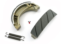 EBC quality brake shoes for honda MB5 - 110mm x 25mm - grooved - type I