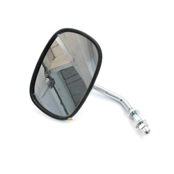 chrome bolt-thru mirror