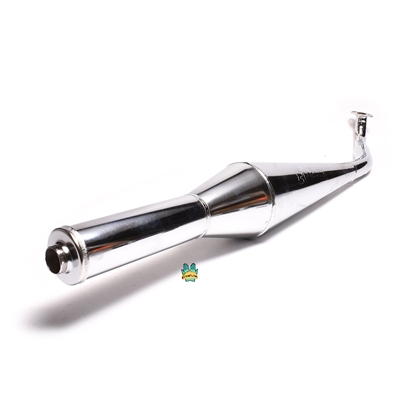 minarelli EV blaster pipe - chrome