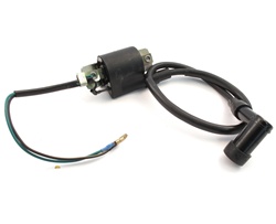 external ignition coil with wire + boot + wires + bracket