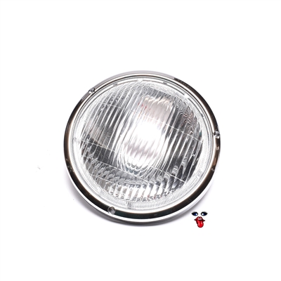 CEV "thin" style headlight lens/reflector assembly