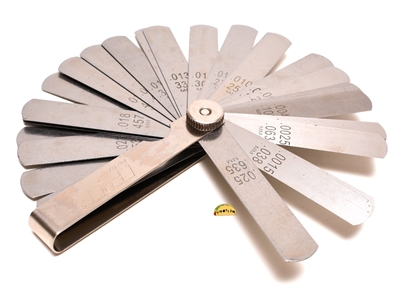 26-blade FEELER gauge