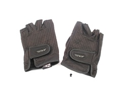fly fingerless leather gloves