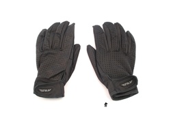 fly perforated leather gloves
