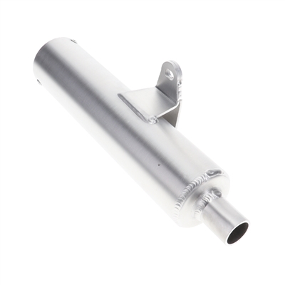 universal GIANNELLI aluminum baffle - 22.5mm stinger - silver