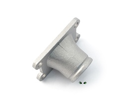 puch gilardoni + AM6 intake for OKO n mikuni - 25mm - angled