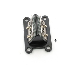 black 4 petal reed block for minarelli AM6 ++ puch gilardoni