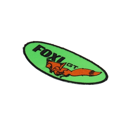 MOPED THREADS foxi gt logo patch - GREEN