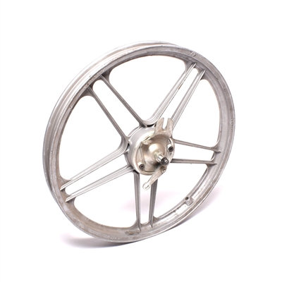 NOS GRIMECA front 17" 5 star mag wheel - grey