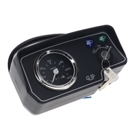 GUIA universal dash with 120kmh speedometer and ignition key
