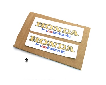 honda HOBBIT tank decal set - smaller type