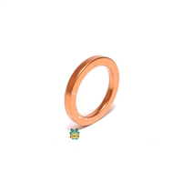 OVERSIZE copper exhaust gasket for hobbit - 24mm ID