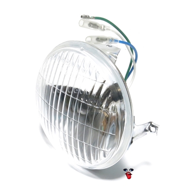 honda hobbit and express headlight lens with REMOVABLE bulbs