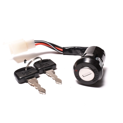 honda MB5 and Z50 monkey ignition switch with keys replaces 35100-166-017 & 35100-166-047