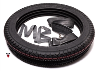 honda MB5 STOCK size tire party in 2.50-18