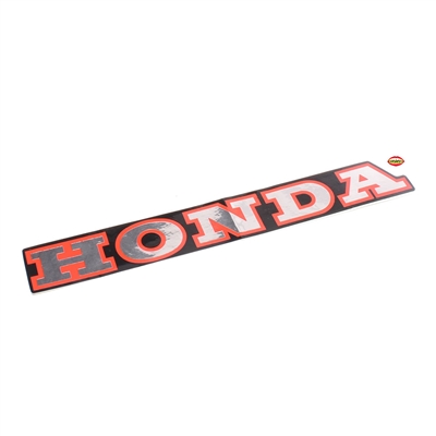 OEM honda nu50 urban express decal - red and black and silver
