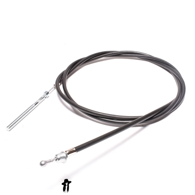 jawa 210 brake cable - REAR