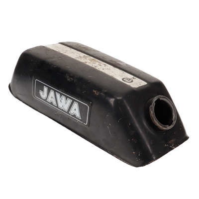 jawa 210 gas tank - black #5 - rusty