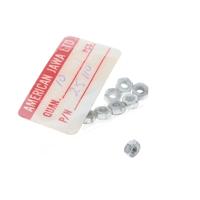 NOS jawa chrome horn switch NUT