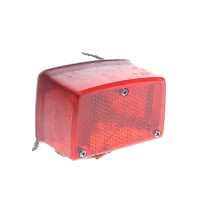 USED jawa 207 tail light assembly - 70106 - CHROME back