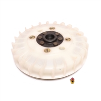 new OEM kinetic flywheel for kinetic CDI ignition systems - plastic fan Kinetic OEM part # 19022100