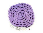 purple 1/8" bicycle chain - 112 links