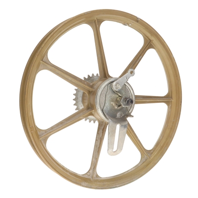 NOS garelli 16" grimeca 7 razze REAR mag wheel - gold