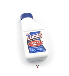 lucas high performance 2 cycle oil - 2.6oz