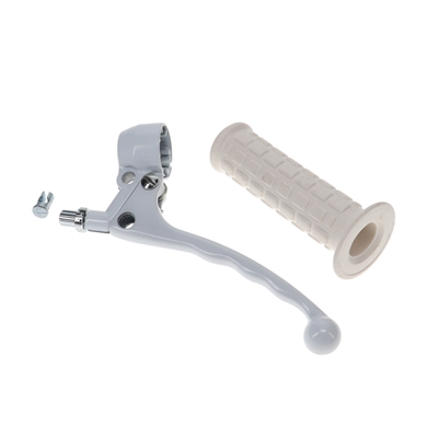 lusito mag style brake assembly with metal lever - WHITE