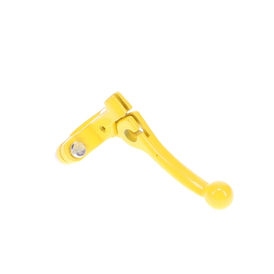 lusito metal MINI choke/decomp lever - YELLOW