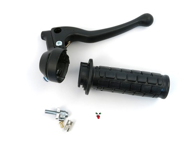 magura throttle assembly black lever