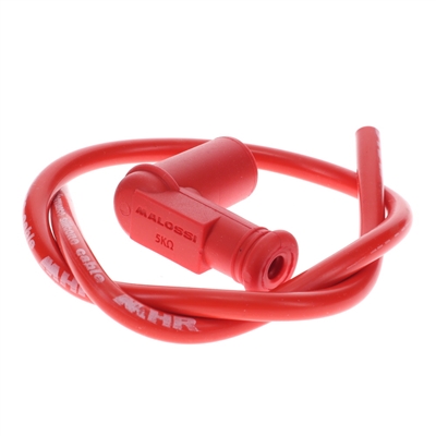 malossi red silicone spark plug BOOT + wire