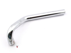 malossi moped 28mm chrome exhaust header