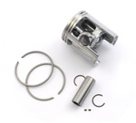 malossi vespa piston for 43mm cylinders - 10 pin