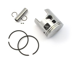 malossi vespa piston for 46.5mm cylinders - 12 pin