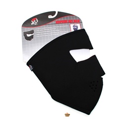 black neoprene mask