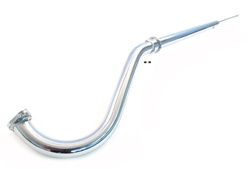 puch maxi chrome stock exhaust pipe HEADER - 19.5mm