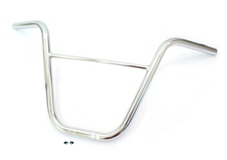 puch stock MAXI handlebars - chrome - with CROSSBAR