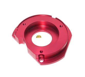 HPI red aluminum back plate for the honda mb5 and NSR