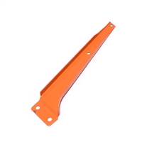 NOS motobecane rear book rack bracket orange - left side