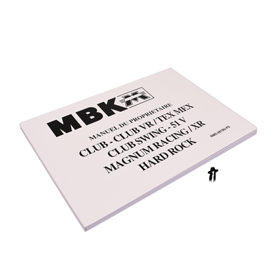 MBK club / club VR / tex mex / magnum / hard rock owners manual - version 1
