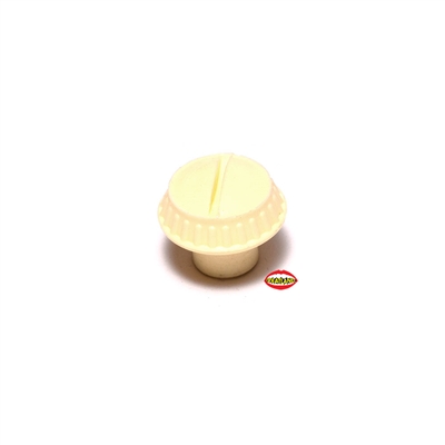 motobecane tool box cover plastic nut - cream