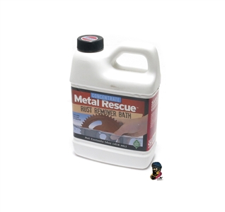 metal rescue rust remover MINI jug - 14 oz -SUPER CONCENTRATED