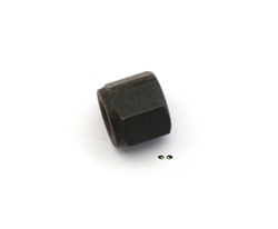 minarelli V1 OEM black magneto nut - m10 x 1.25