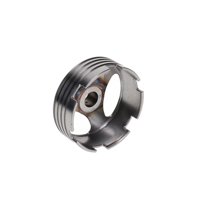 CNC minarelli V1 performance clutch bell - angled gears